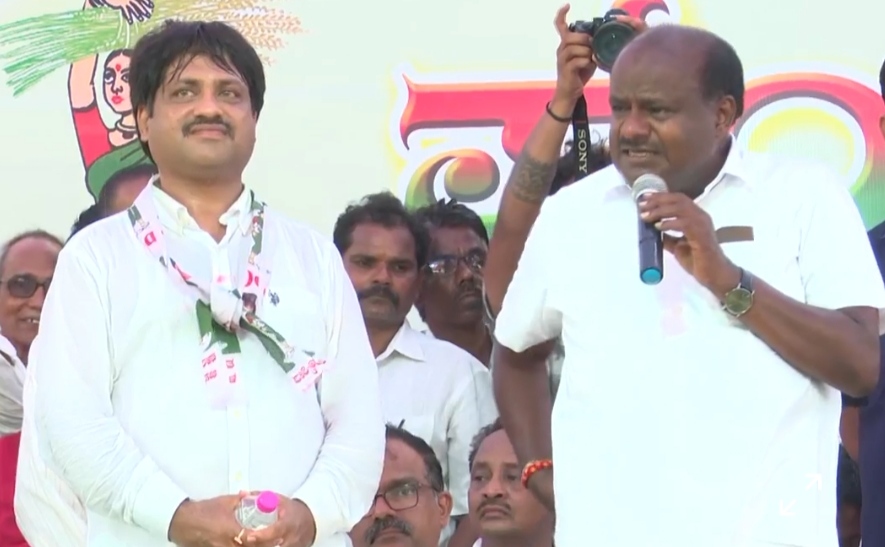 ಸೂರಜ್ ನಾಯ್ಕ ಅವರನ್ನ ಗೆಲ್ಲಿಸಲು ಜನ ಮನಸ್ಸು ಮಾಡಿಯಾಗಿದೆ : ಎಚ್ ಡಿ ಕುಮಾರಸ್ವಾಮಿ
