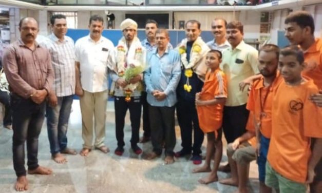 ಚಿನ್ನದ ಪದಕ ಗೆದ್ದ ವಿಘ್ನೇಶಗೆ ಸನ್ಮಾನ