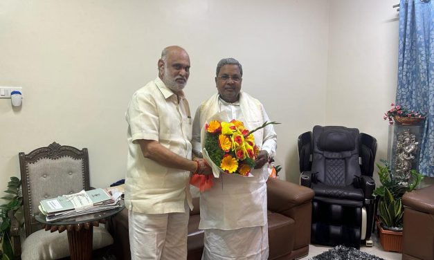 ಸಿ ಎಂ ಭೇಟಿ ಮಾಡಿದ ಶಾಸಕ ಶಿವರಾಮ ಹೆಬ್ಬಾರ್