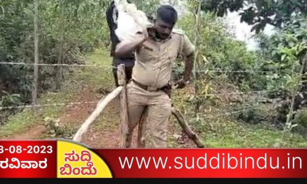 ಮೃತದೇಹ ಸಾಗಿಸಲು ಸ್ವತಃ ಹೆಗಲುಕೊಟ್ಟ ಪಿಎಸ್‌ಐ