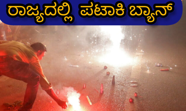 Firecrackes ban : ಪಟಾಕಿ ಬಳಕೆ ನಿಷೇಧ : ಡಿಸಿಎಂ ಡಿ.ಕೆ.ಶಿವಕುಮಾರ್