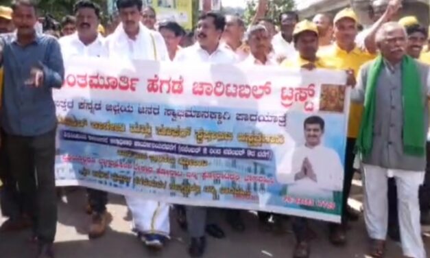 ಉತ್ತರ ಕನ್ನಡ ಜಿಲ್ಲೆ ಹಿಂದುಳಿಯಲು ದೇಶಪಾಂಡೆ ನೇರ ಹೊಣೆ: ಅನಂತಮೂರ್ತಿ ಹೆಗಡೆ‌ ಆರೋಪ