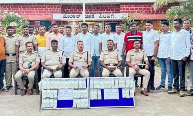 40 ಲಕ್ಷ 87ಸಾವಿರ ಸಿಗರೇಟ್ ಕಳ್ಳತನ ಮಾಡಿದ ಆರೋಪಿಗಳ ಬಂಧನ