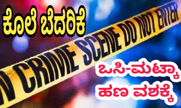 ಕೊಲೆ ಬೆದರಿಕೆ ಆರೋಪಿ ಪರಾರಿ: ಒಸಿ-ಮಟ್ಕಾ ಹಣ ವಶಕ್ಕೆ