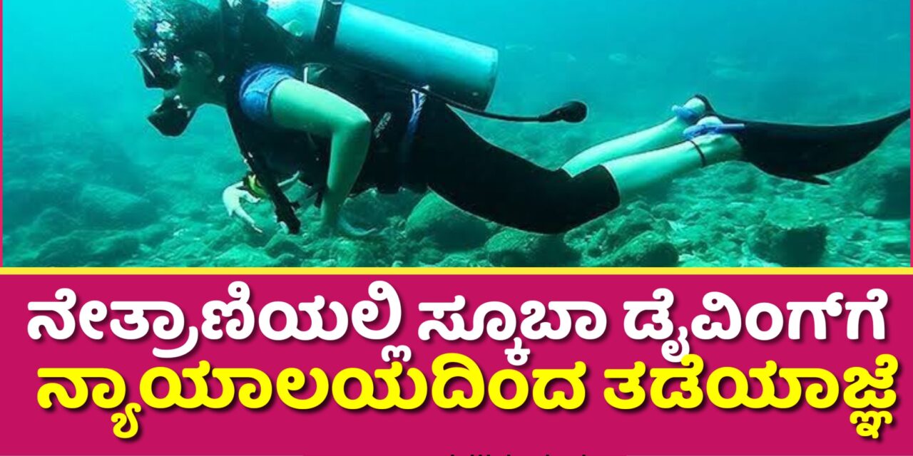 ನೇತ್ರಾಣಿಯಲ್ಲಿ ಸ್ಕೂಬಾ ಡೈವಿಂಗ್‌ಗೆ ನ್ಯಾಯಾಲಯದಿಂದ ತಡೆಯಾಜ್ಞೆ