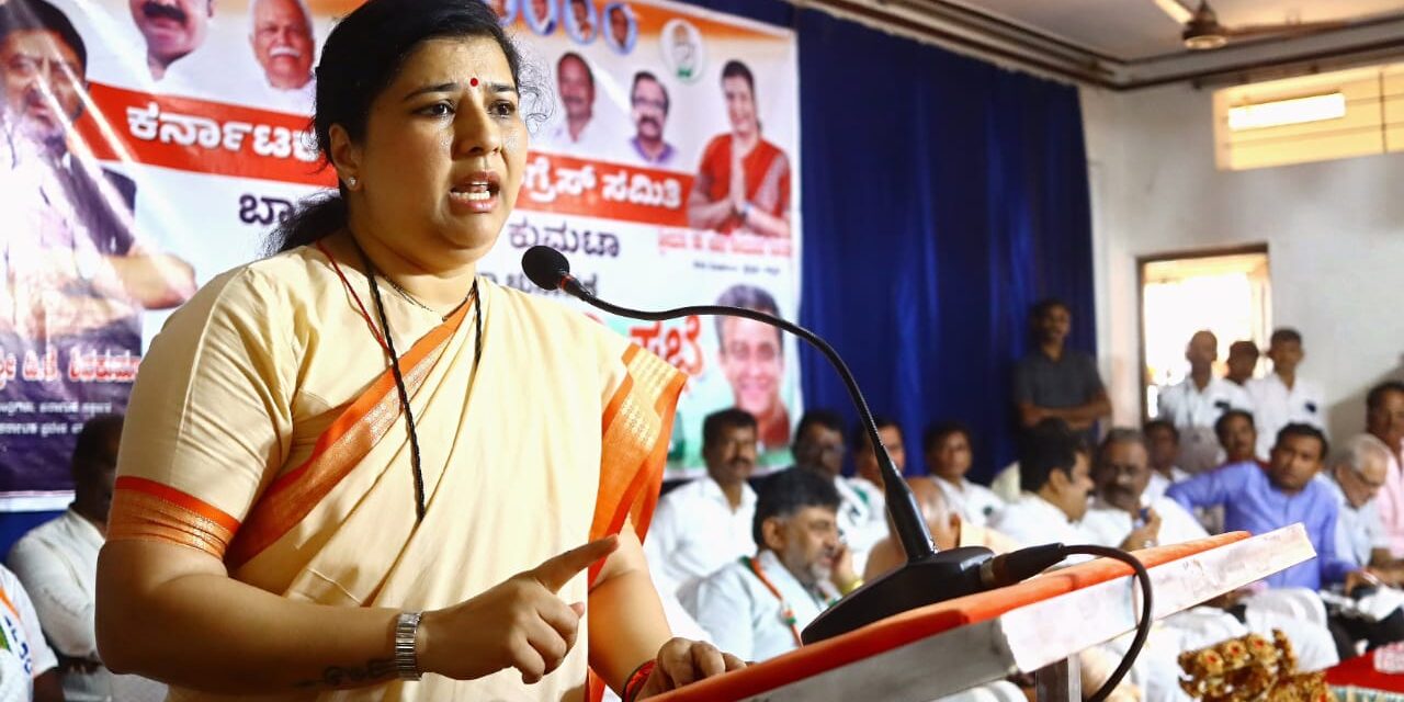 ನಾನು ಉತ್ತರಕನ್ನಡದವಳಲ್ಲ ಎನ್ನುವ ಬಿಜೆಪಿಗರೂ ಪ್ರಚಾರಕ್ಕೆ ನನ್ನ ಕ್ಷೇತ್ರಕ್ಕೇ ಬರಬೇಕು: ಡಾ.ಅಂಜಲಿ ನಿಂಬಾಳ್ಕರ್ ವ್ಯಂಗ್ಯ