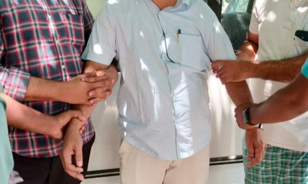 ಮಟ್ಕಾ ದಂಧೆ ನಡೆಸಲು ಲಂಚ ಪಡೆಯುತ್ತಿರುವಾಗ ರೆಡ್ ಹ್ಯಾಂಡ್ ಲೋಕಾಯುಕ್ತ ಬಲೆಗೆ ಬಿದ್ದ ಎ.ಎಸ್.ಐ
