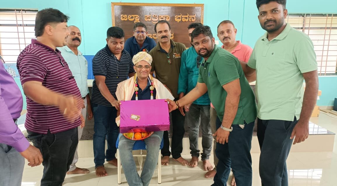 ಪತ್ರಕರ್ತ ಸುಭಾಷ್ ಚಂದ್ರರಿಗೆ ಬಿಳ್ಕೋಡುಗೆ
