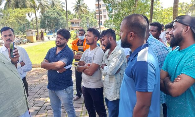 ಸಿಬರ್ಡ್ ನೌಕಾನೆಲೆಯ NCC ಕಂಪನಿ ಉದ್ಯೋಗಿಗಳಿಂದ ಶಾಸಕ ಸೈಲ್‌ಗೆ ಮನವಿ