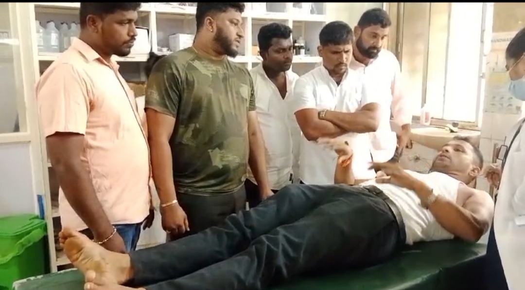 ಬಿಜೆಪಿ ಮುಖಂಡನ ಮೇಲೆ ಚಾಲಕನಿಂದ ಹಲ್ಲೆ