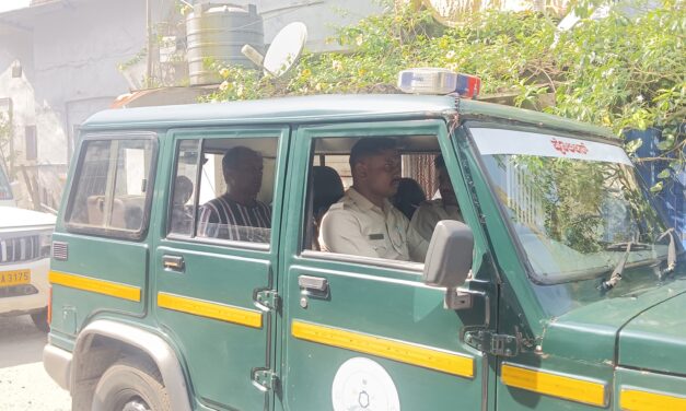 ವಿದ್ಯುತ್ ಕಂಬದ ಜಿಓಎಸ್ ಕಳ್ಳತನ ಮಾಡಿದ್ದ ಆರೋಪಿ ಪೊಲೀಸ ವಶಕ್ಕೆ