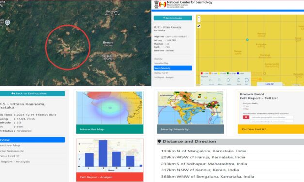 ಉತ್ತರಕನ್ನಡ ಭೂಕಂಪದ ಬಗ್ಗೆ ಕೊನೆಗೂ ಹೊರಬಿತ್ತು ಸತ್ಯ.