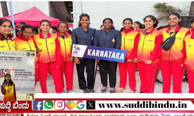 ರಾಷ್ಟ್ರೀಯ ರೊಲರ್ ಸ್ಕೇಟಿಂಗ್ ಚಾಂಪಿಯನ್ ಶಿಪ್ ನಲ್ಲಿ : ರಜತ ಪದಕ