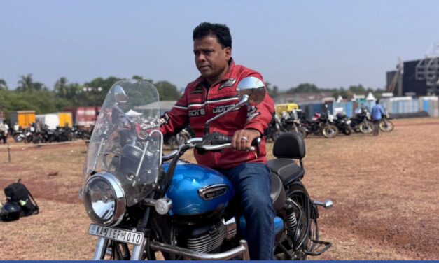 ರಾಷ್ಟ್ರೀಯ ಮೋಟರ್ ಸೈಕಲ್ ರೇಸಿನಲ್ಲಿ ಗೆದ್ದು ಸೋತ ದಾಂಡೇಲಿಯ ಪ್ರೇಮಾನಂದ ಗವಸ