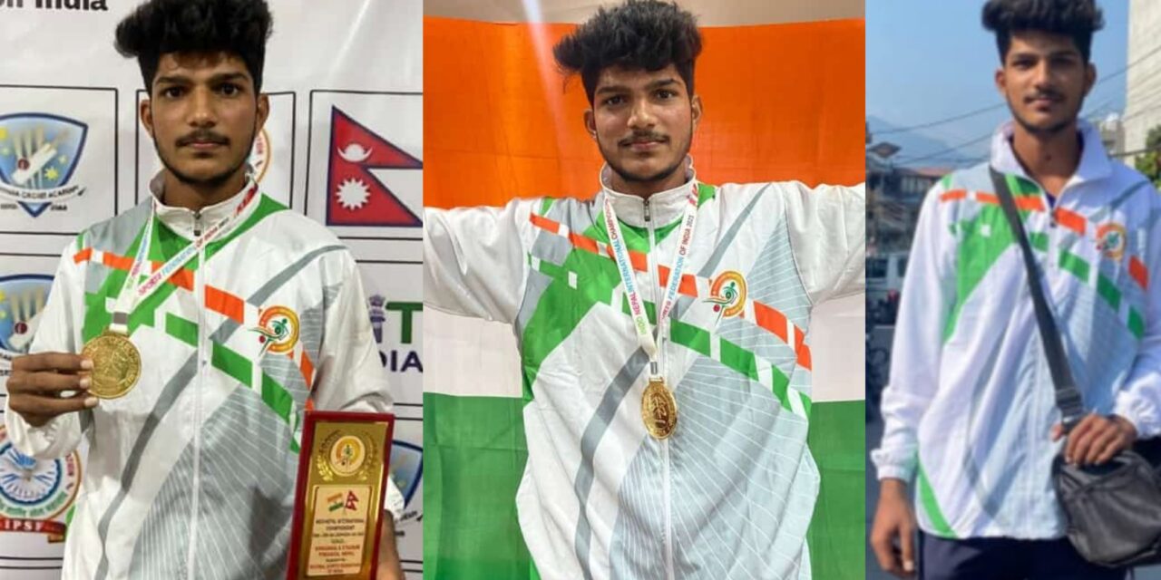 ಭಾರತ ತಂಡಕ್ಕೆ ಚಾಂಪಿಯನ್ ಪಟ್ಟ ತಂದುಕೊಟ್ಟ ಬಾಡದ ಯುವಕ