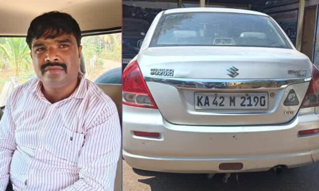 ಗೋವಾ ಮದ್ಯ ಸಾಗಾಟ : ಪೊಲೀಸ್ ಸಂತೋಷ ಲಮಾಣಿ ಅಮಾನತ್