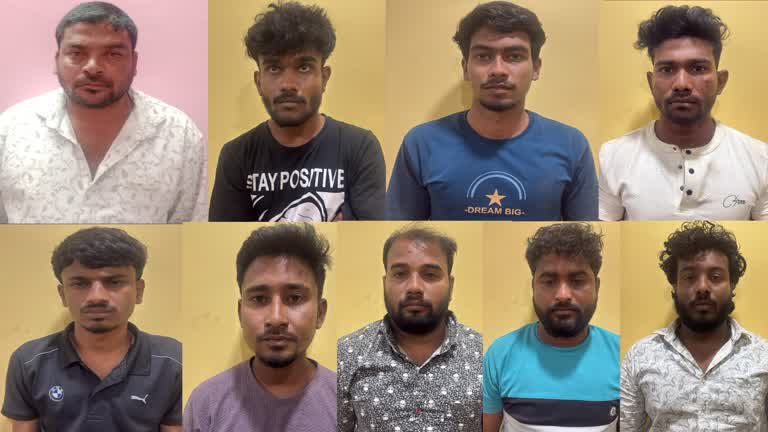 ದರೋಡೆಗೆ ಹೊಂಚು ಹಾಕಿದ್ದ ಆರೋಪಿಗಳ ಸೆರೆ