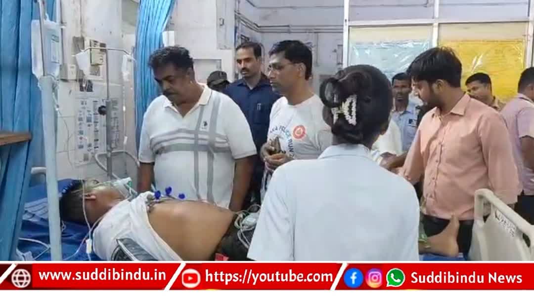 ಮ್ಯಾರಾಥಾನ್ ವೇಳೆ ಕುಸಿದು ಬಿದ್ದ ವ್ಯಕ್ತಿ : ಆಸ್ಪತ್ರೆಗೆ ದಾಖಲು