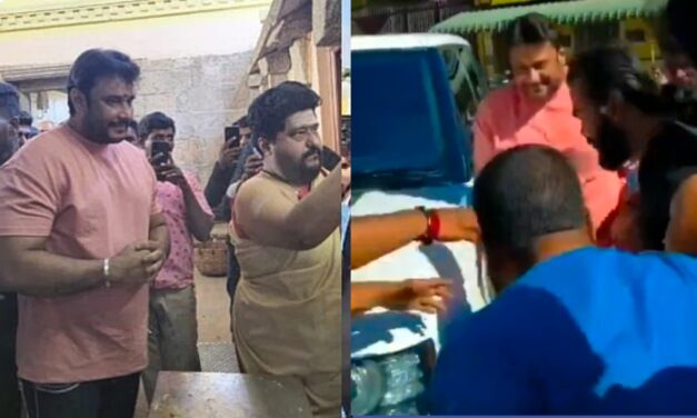ಕೊಲೆ‌‌ ಕೇಸ್‌ನಲ್ಲಿ ಜೈಲು ಸೇರಿ ಬಂದ ಬಳಿಕ ಮತ್ತೆ ಬಣ್ಣ ಹಚ್ಚಿದ ನಟ ದರ್ಶನ್