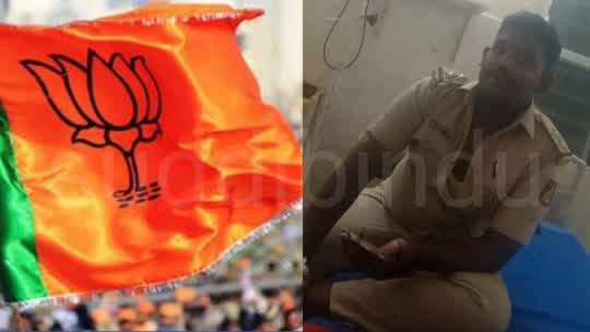 ಬಿಜೆಪಿ ಅಧ್ಯಕ್ಷ ಪಿಎಸ್ಐ ನಡುವೆ ಮಾರಾಮಾರಿ ಆಸ್ಪತ್ರೆಗೆ ದಾಖಲು
