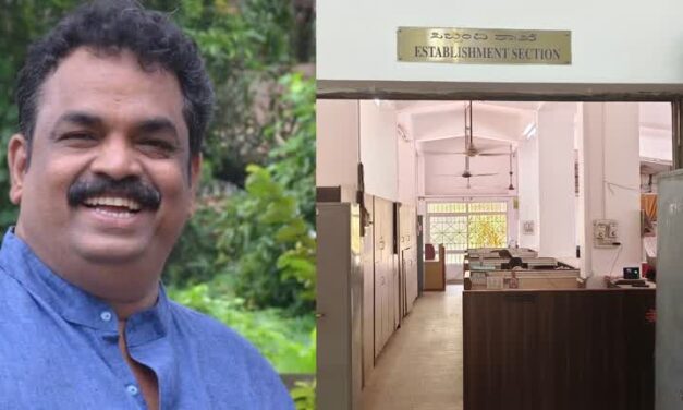 ಜಿಲ್ಲಾ ಪೊಲೀಸ್ ವರಿಷ್ಠಾಧಿಕಾರಿ ಕಚೇರಿಯ ಆಡಳಿತ ಕಚೇರಿ ನವೀಕರಣಕ್ಕೆ ಐದು ಲಕ್ಷ ಘೋಷಿಸಿದ ಶಾಸಕ ಸತೀಶ್ ಸೈಲ್