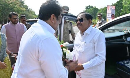 ಗೃಹ ಸಚಿವರನ್ನ ಜಿಲ್ಲೆಗೆ ಸ್ವಾಗತಿಸಿಕೊಂಡ ಸಚಿವ ಮಂಕಾಳ್ ವೈದ್ಯ