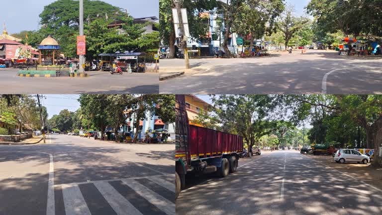 ಸರಕಾರಿ ರಜೆಗಳು ಬಂದರೆ ಬಿಕೋ ಎನ್ನುವ ಕಾರವಾರ ನಗರದ ರಸ್ತೆಗಳು