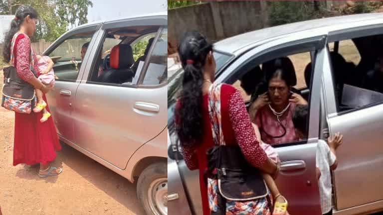 ಅಂಗನವಾಡಿ ಮಗುವಿಗೆ ಬಿಸಿನಲ್ಲಿ ನಿಲ್ಲಿ‌ಸಿ ವೈದ್ಯರ ತಪಾಸಣೆ : ಪೋಷಕರ ಆಕ್ರೋಶ