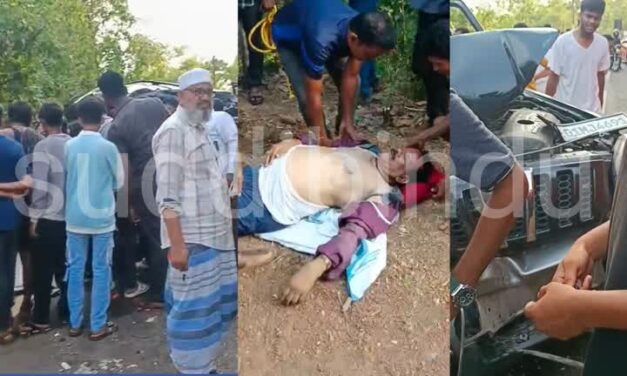 Road accident /ಹೊನ್ನಾವರ ಬಳಿ ನಿಶ್ವಿತಾರ್ಥಕ್ಕೆ ಬರುತ್ತಿದ್ದವರ ಕಾರು ಅಪಘಾತ : ಐವರು ಗಂಭೀರ
