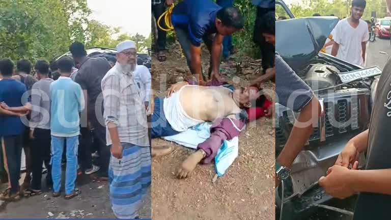 Road accident /ಹೊನ್ನಾವರ ಬಳಿ ನಿಶ್ವಿತಾರ್ಥಕ್ಕೆ ಬರುತ್ತಿದ್ದವರ ಕಾರು ಅಪಘಾತ : ಐವರು ಗಂಭೀರ