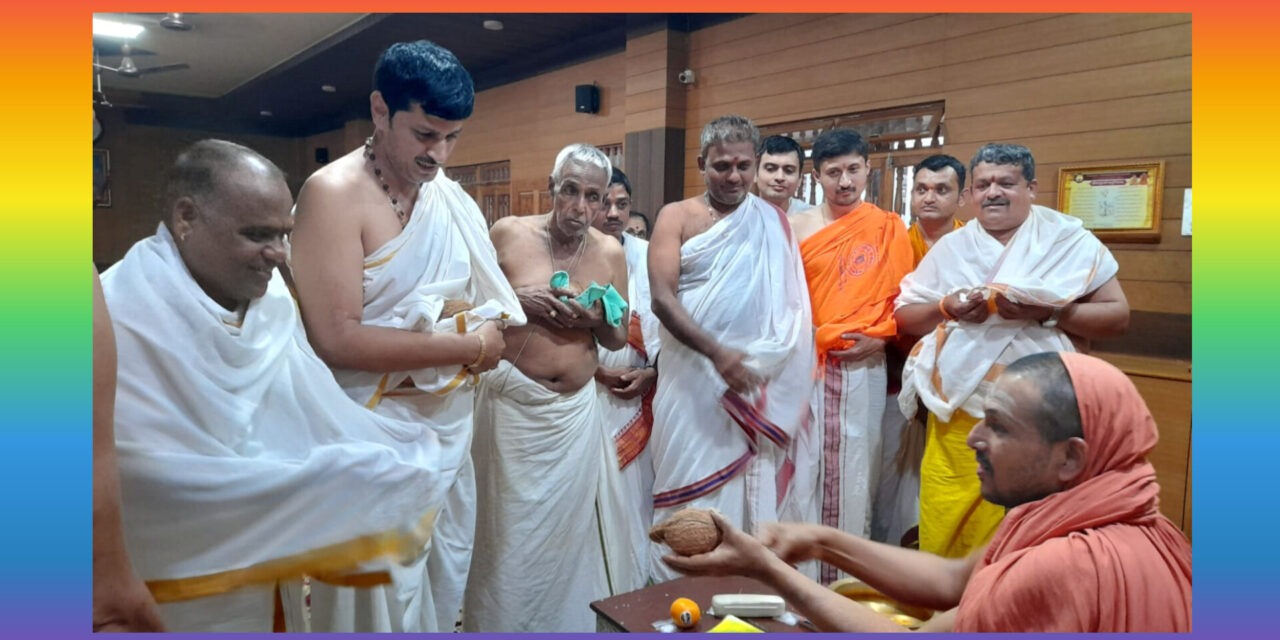 ಮಾಗೋಡ ಟೆಕ್ ಪಾರ್ಕ್ ನಿರ್ಮಾಣ ಹೋರಾಟಕ್ಕೆಸ್ವರ್ಣವಲ್ಲೀ ಶ್ರೀ ಬೆಂಬಲ ಕೋರಿದ ಅನಂತಮೂರ್ತಿ ಹೆಗಡೆ