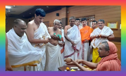 ಮಾಗೋಡ ಟೆಕ್ ಪಾರ್ಕ್ ನಿರ್ಮಾಣ ಹೋರಾಟಕ್ಕೆಸ್ವರ್ಣವಲ್ಲೀ ಶ್ರೀ ಬೆಂಬಲ ಕೋರಿದ ಅನಂತಮೂರ್ತಿ ಹೆಗಡೆ