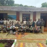 ಲೋಂಡಾ ಅರಣ್ಯದಲ್ಲಿ ಕಡವೆ ಬೇಟೆ – 9 ಜನ ಆರೋಪಿಗಳು ಬಂಧನ