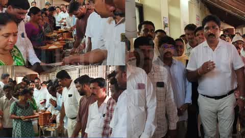 ಸಚಿವ ಮಂಕಾಳ್ ವೈದ್ಯ ಹುಟ್ಟುಹಬ್ಬ : ಹೊನ್ನಾವರ ಆಸ್ಪತ್ರೆಯಲ್ಲಿ ರೋಗಿಗಳಿಗೆ ಊಟ ವಿತರಣೆ