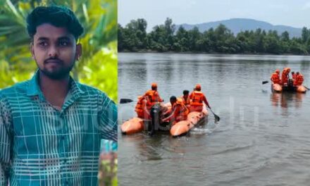 NDRF ತಂಡದಿಂದ ಕಣ್ಮರೆಯಾದ ಪವನ್‌ಗಾಗಿ ಶೋಧ
