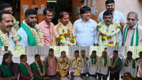 ಬಾಡ ಸೇವಾ ಸಹಕಾರಿ ಸಂಘದ ಅಧ್ಯಕ್ಷ,ಉಪಾಧ್ಯಕ್ಷ ಚುನಾವಣೆ : ಅವಿರೋಧ ಆಯ್ಕೆ