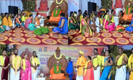 ಮನುಷ್ಯ ಕೇವಲ ಕನಸು ಕಂಡರೆ ಪ್ರಯೋಜನವಿಲ್ಲ : ಬ್ರಹ್ಮಾನಂದ ಶ್ರೀ