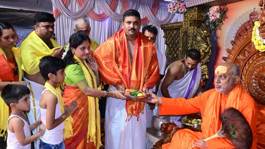 ಭಗವಂತನ ಭಕ್ತಿಯಿಂದಲೇ ನಿಜವಾದ ಸುಖ : ಬ್ರಹ್ಮಾನಂದ ಶ್ರೀ