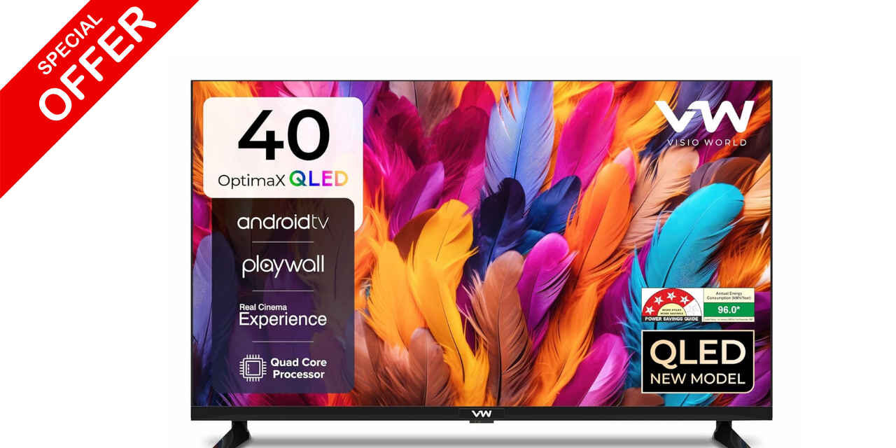 40 ಇಂಚಿನ QLED Smart TV ಮೇಲೆ ಭರ್ಜರಿ ಡಿಸ್ಕೌಂಟ್; ಇದೀಗ ಟಿವಿ ಬೆಲೆ ಸಿಕ್ಕಾಪಟ್ಟೆ ಕಡಿಮೆ