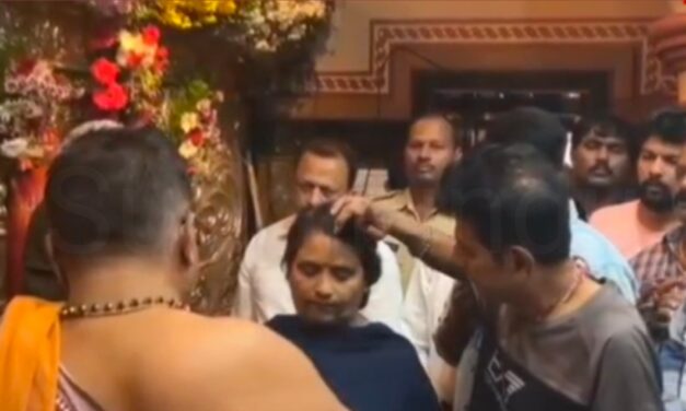 ಮಾರಿಕಾಂಬಾ ದೇವಾಲಯಕ್ಕೆ ಹ್ಯಾಟ್ರಿಕ್ ಹೀರೋ ಶಿವರಾಜಕುಮಾರ ಭೇಟಿ