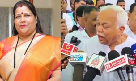 ದೇಶಪಾಂಡೆ ವಿವಾದಾತ್ಮಕ ಹೇಳಿಕೆ : ಬಿಜೆಪಿ ರಾಜ್ಯ ಉಪಾಧ್ಯಕ್ಷ ರೂಪಾಲಿ ನಾಯ್ಕ ಖಂಡನೆ