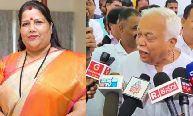 ದೇಶಪಾಂಡೆ ವಿವಾದಾತ್ಮಕ ಹೇಳಿಕೆ : ಬಿಜೆಪಿ ರಾಜ್ಯ ಉಪಾಧ್ಯಕ್ಷ ರೂಪಾಲಿ ನಾಯ್ಕ ಖಂಡನೆ