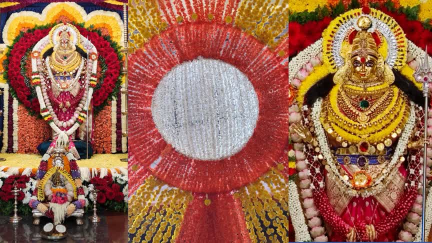 Kumta/ಶಾಂತಿಕಾ ಪರಮೇಶ್ವರಿ ದೇವಿಗೆ ಲಕ್ಷಾಂತರ ರೂ ಮೌಲ್ಯದ ಹೂವಿನ ಪೂಜೆ