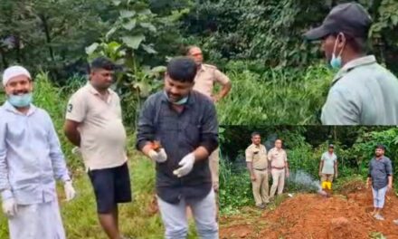ಬಸ್ ನಿಲ್ದಾಣದಲ್ಲಿ ಮೃತಪಟ್ಟ ಭಿಕ್ಷುಕನ ಅಂತ್ಯಸಂಸ್ಕಾರ