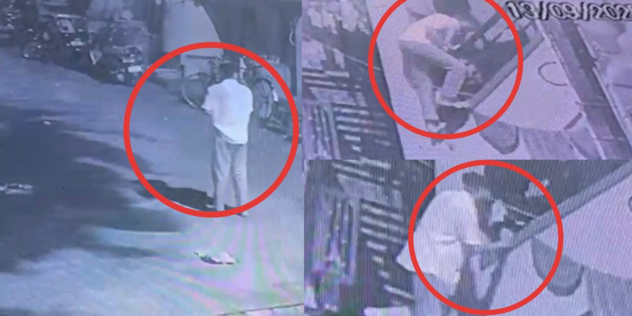 ಮಹಿಳೆಯರ ಒಳ ಉಡುಪು ಕಳವು ಯುವಕನ ವಿಕೃತ ಕೃತ್ಯ ಸಿಸಿಟಿವಿಯಲ್ಲಿ ಸೆರೆ
