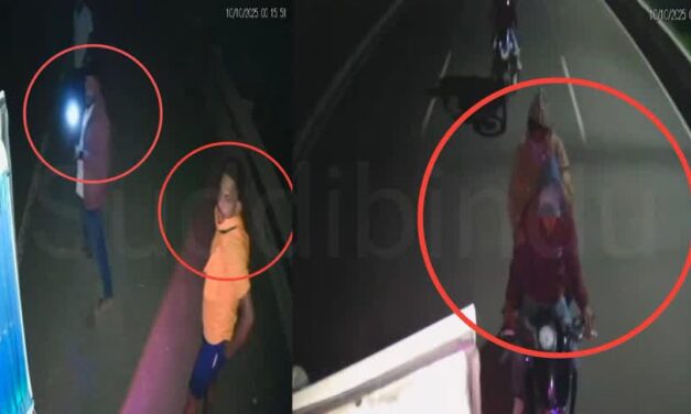 ಸಿನಿಮೀಯ ದರೋಡೆ ಯತ್ನ :  ಕೂದಲೆಳೆ ಅಂತರದಲ್ಲಿ ಪಾರಾದ ಕುಮಟಾ ಮೂಲದ ಕುಟುಂಬ