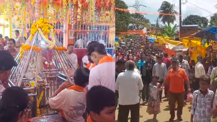 ಸಾವಿರಾರು ಭಕ್ತರ ಸಮಾಗಮದಲ್ಲಿ ಶ್ರೀ ದಾಂಡೇಲಪ್ಪ ಜಾತ್ರಾ ಮಹೋತ್ಸವ