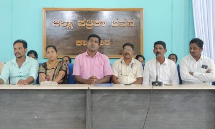 ನಾಡುಮಾಸ್ಕೇರಿ ಸರ್ಕಾರಿ ಭೂಮಿಯ ಅಕ್ರಮ ಮಾರಾಟ:  ಈಶ್ವರ ಗೌಡ ಆರೋಪ