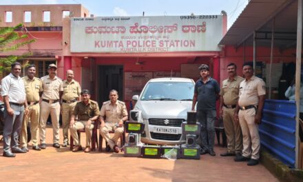 ಕೇವಲ 48 ಗಂಟೆಗಳಲ್ಲಿ ಅಂತರ್ಜಿಲ್ಲಾ ಕಳ್ಳರ ಬಂಧಿಸಿದ ಕುಮಟಾ ಪೊಲೀಸರು