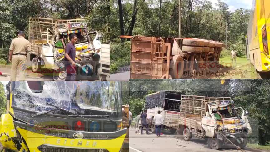 ಭೀಕರ ಸರಣಿ ಅಪಘಾತ: ಓರ್ವ ಸಾವು,ಹಲವರಿಗೆ ಗಾಯ